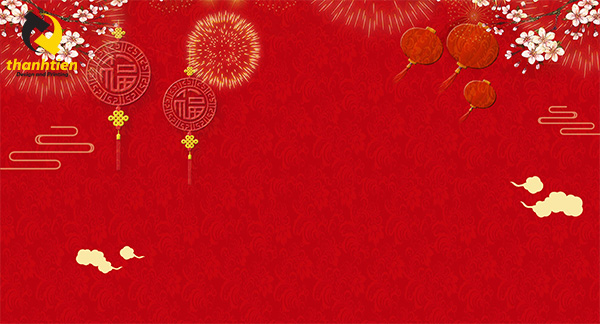Vector backdrop phông nền tết năm mới