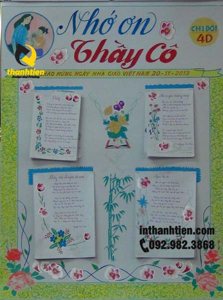 99+ Mẫu Báo Tường Đẹp Chào Mừng Ngày 20-11