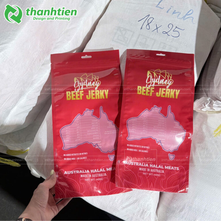 Bao bì hút chân không có zip