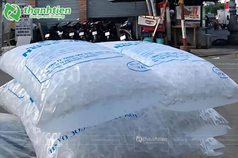 Bao đựng đá viên sạch