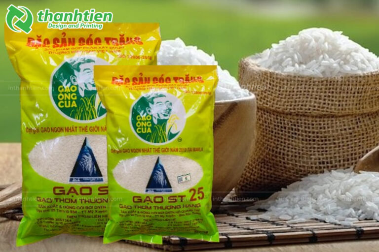 Bao PP dệt đựng gạo