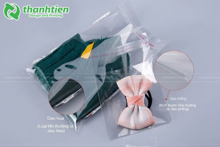 Bịch OPP keo đựng quần áo