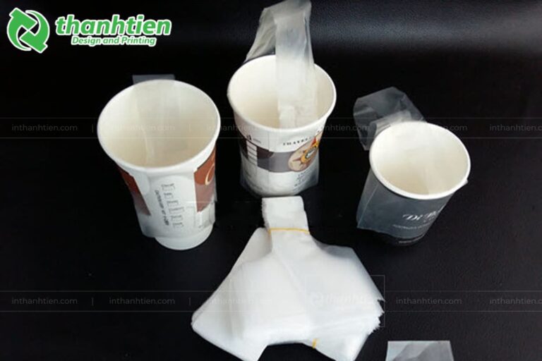 Bọc chữ t đựng cafe mang đi