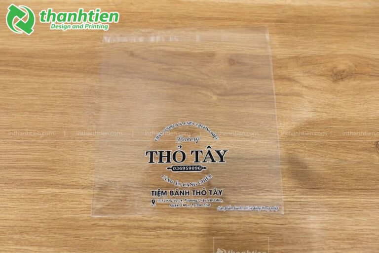 In túi OPP dán keo đựng bánh ngọt