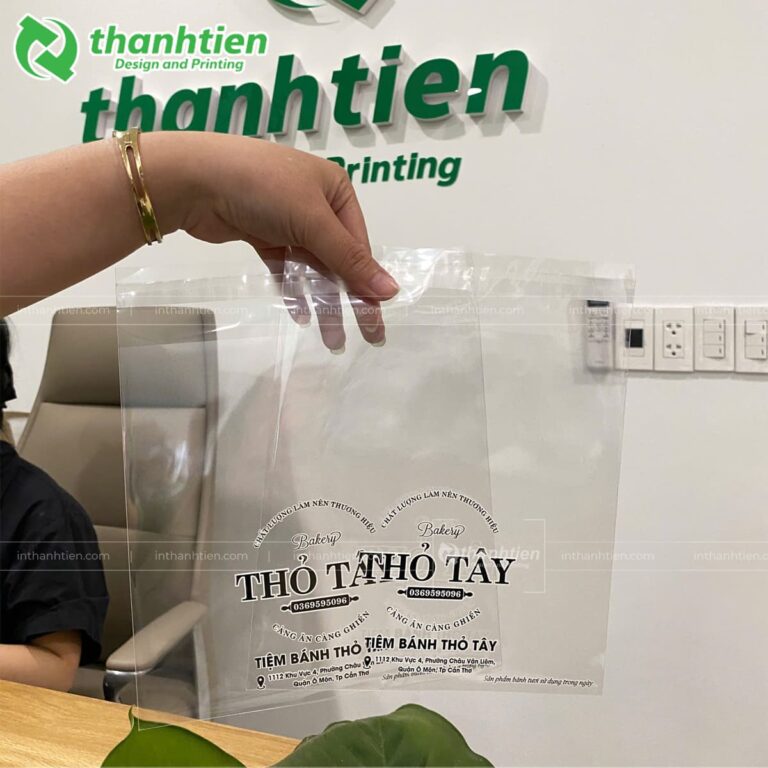 In túi OPP dán miệng