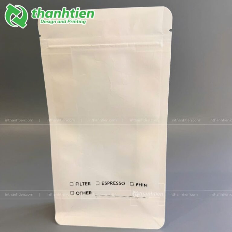In túi zip 8 cạnh