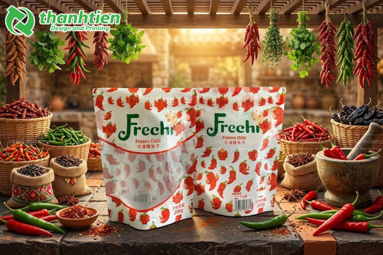 In túi zipper đựng thực phẩm