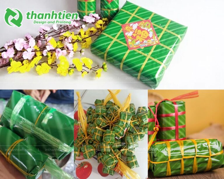 Lá chuối nylon gói giò gói bánh