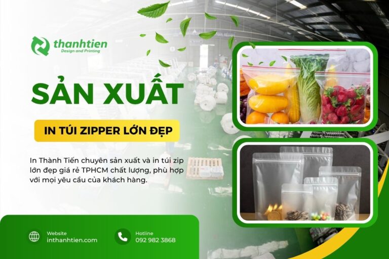 Mua túi zipper size lớn giá rẻ tphcm