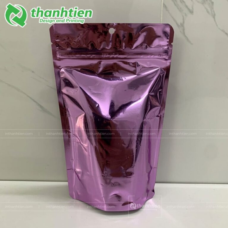 Túi zipper to đáy đứng