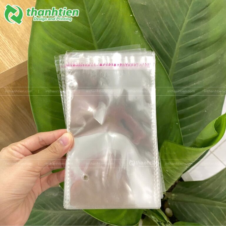 Túi OPP dán keo trong suốt