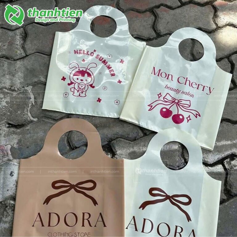 Túi quai tròn in ấn đẹp