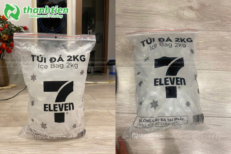 Túi zip đựng đá viên