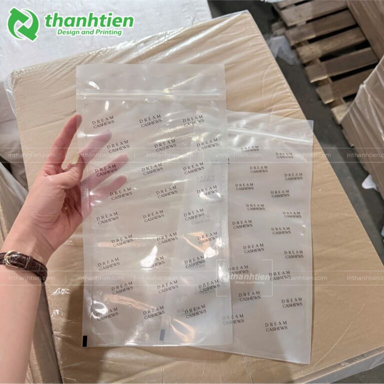Túi zip hút chân không in sẵn