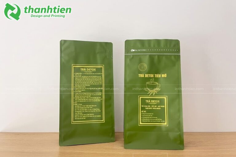 Túi zip nhôm bảo quản thực phẩm 