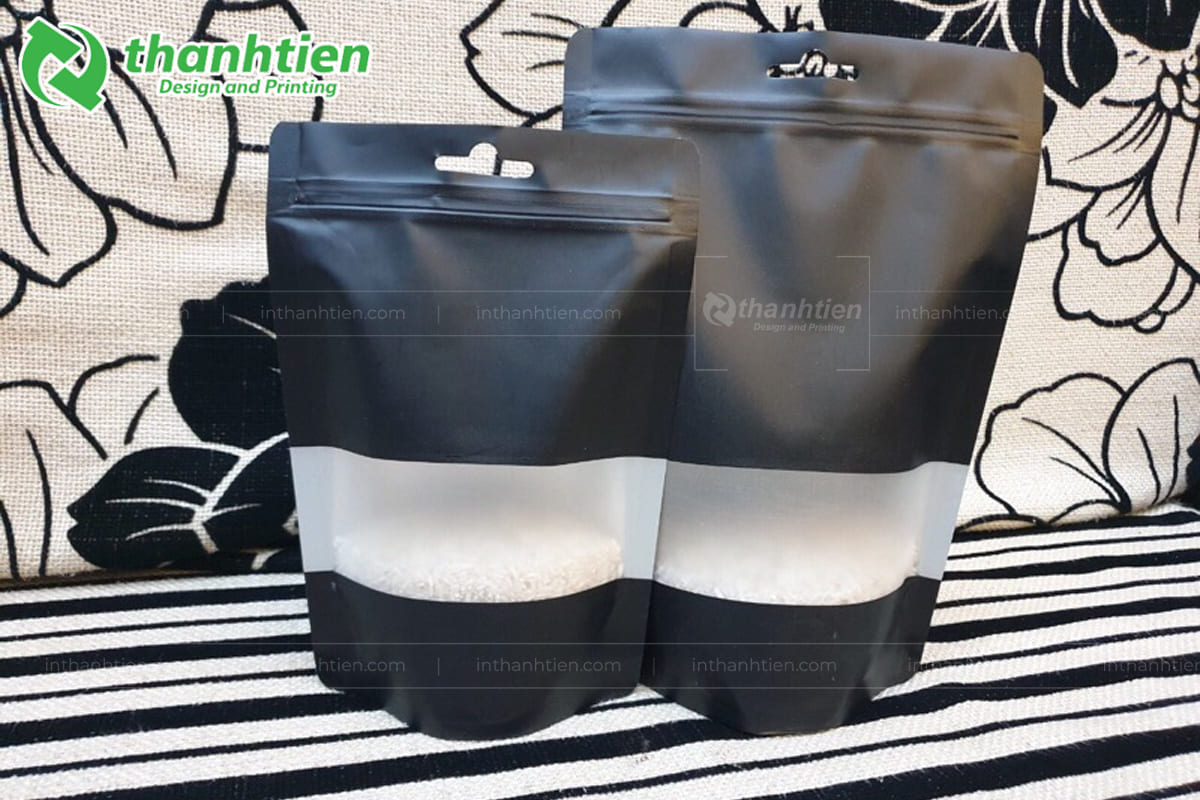 Túi zip nhôm có cửa sổ