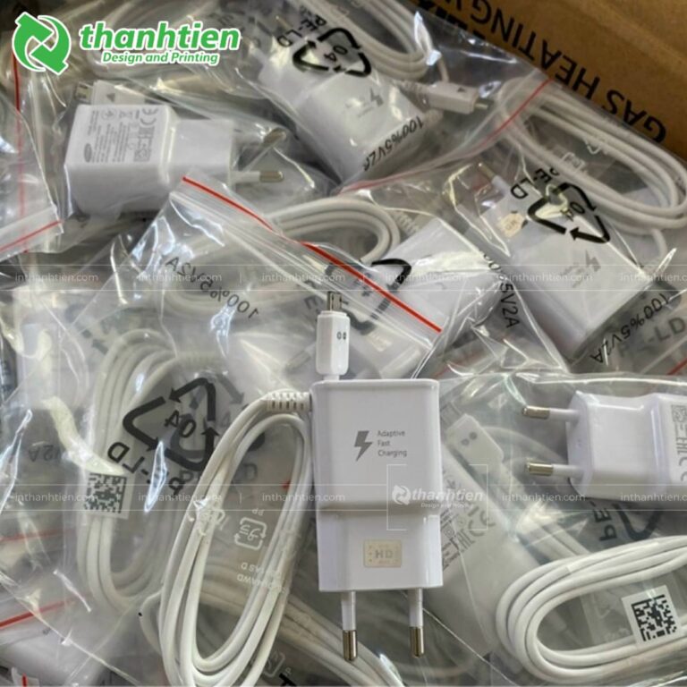 Túi zipper viền đỏ đựng phụ kiện