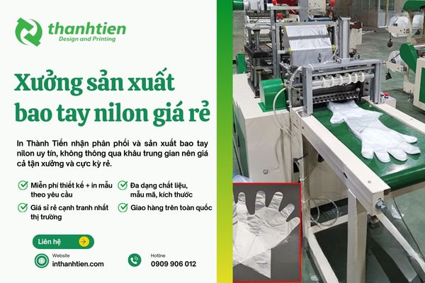 Xưởng sản xuất bao tay nilon