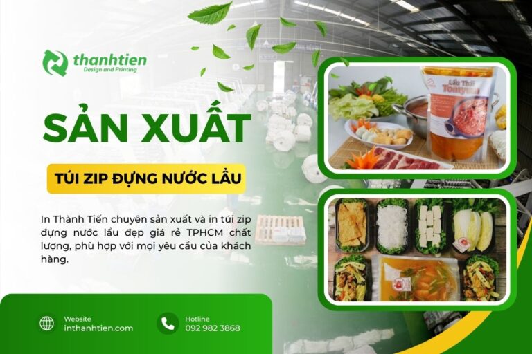 Xưởng túi zipper đựng nước lẩu giá rẻ tphcm