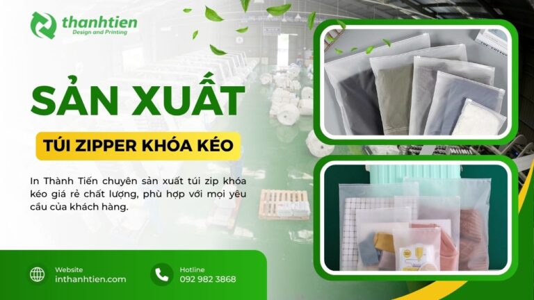 Xưởng túi zipper khóa khéo tphcm