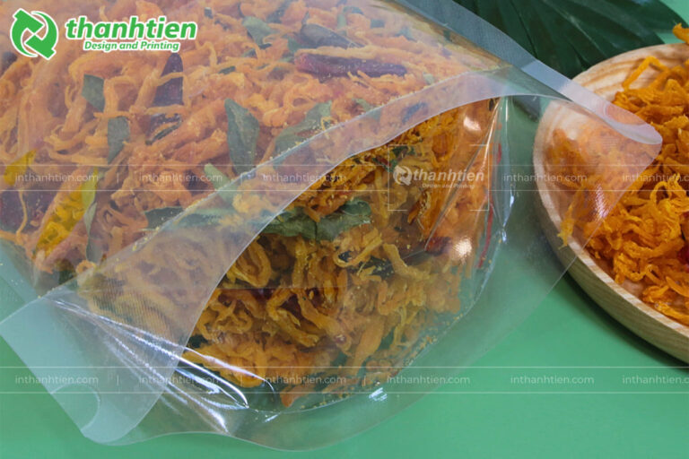 Đáy tròn túi đựng khô gà