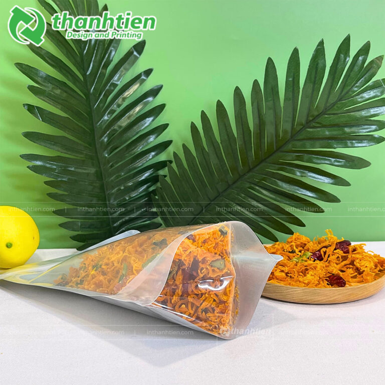 Túi zip ghép đựng khô gà