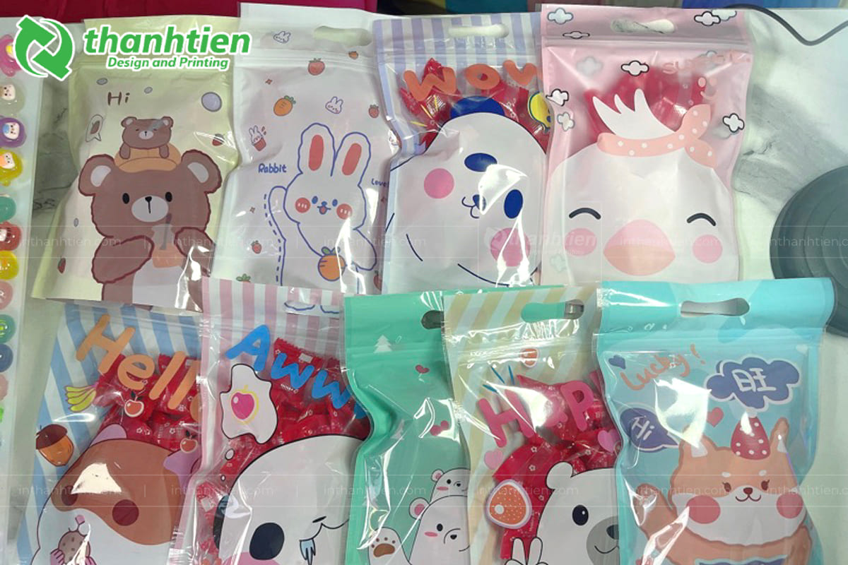 in túi đựng bánh kẹo