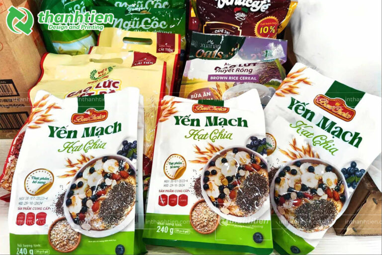 In túi đựng ngũ cốc đẹp