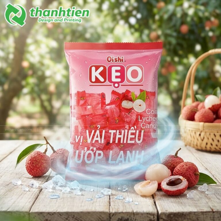 Túi cuộn màng đơn đựng kẹo