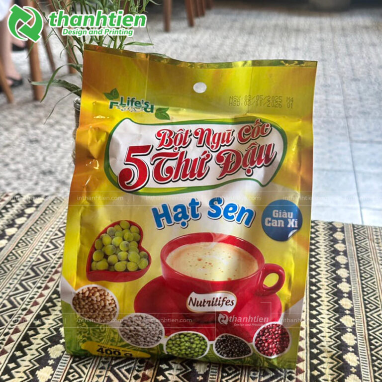 Túi đáy đứng đựng ngũ cốc