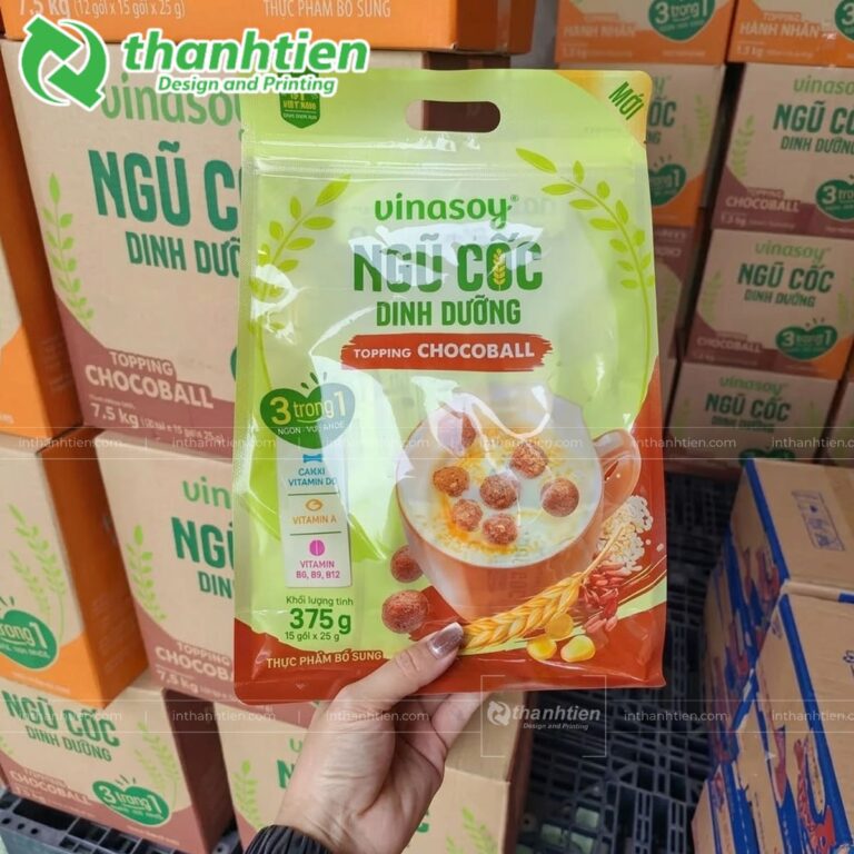 Túi đựng ngũ cốc đục lỗ treo