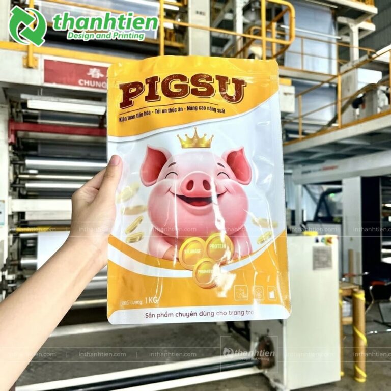 Túi zip đựng phụ gia dinh dưỡng