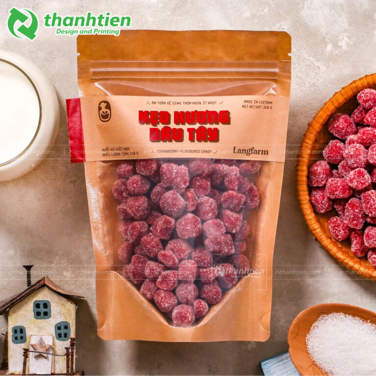 Túi zip giấy đựng kẹo