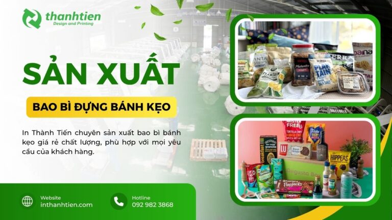 Xưởng bao bì bánh kẹo