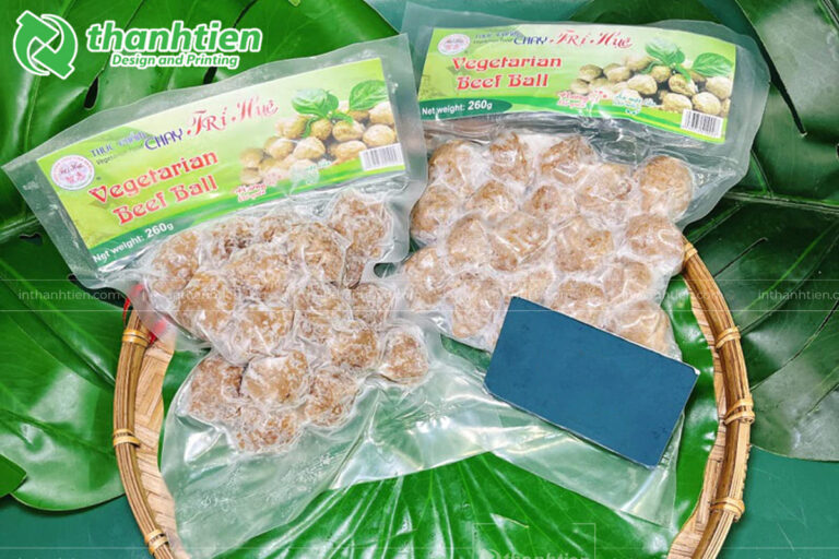 Bao bì đựng bò viên đông lạnh