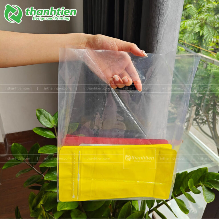 Bao nylon dạng hột xoài