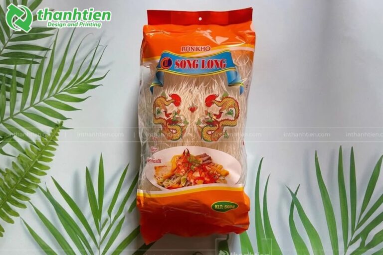 In ấn bao bì đựng bún khô đẹp