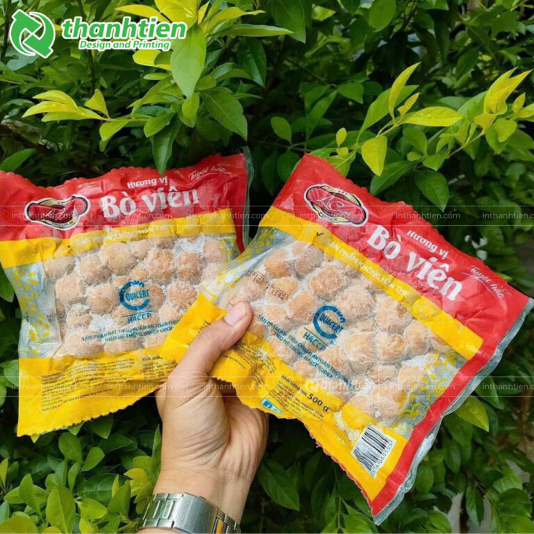 Túi 3 biên đựng bò viên