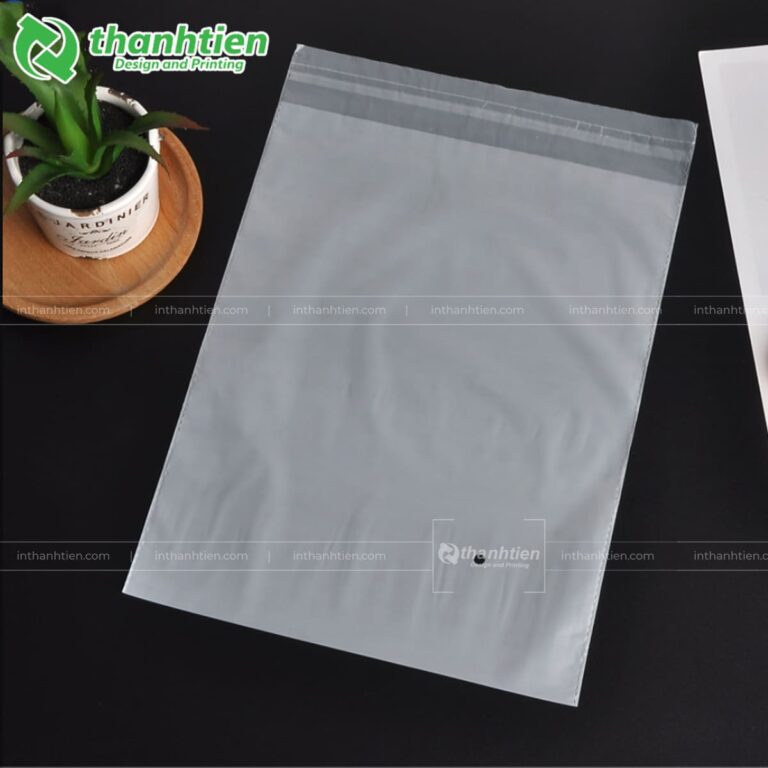 Túi nhựa PE trong dán miệng