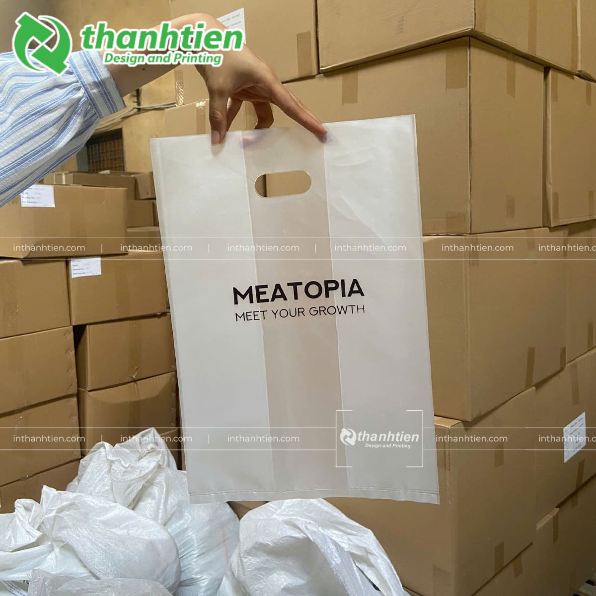 Túi nilon PE đục lỗ xoài