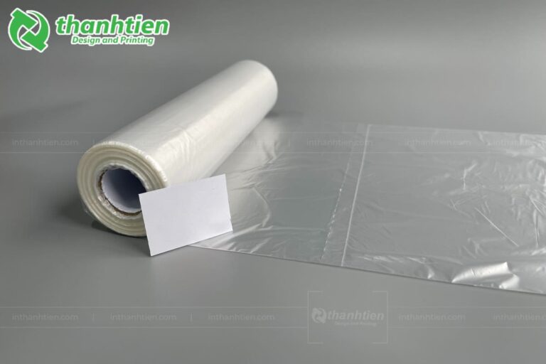 Túi PE dạng cuộn đựng thực phẩm trong suốt