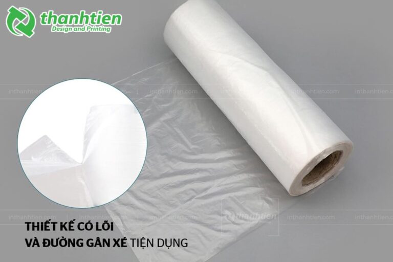 Túi PE dạng cuộn xé đựng thực phẩm