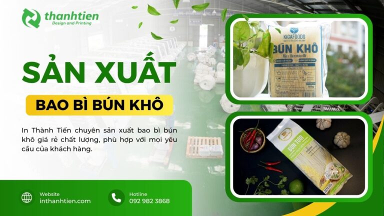 Xưởng bao bì bún khô