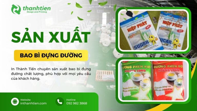 Xưởng bao bì đựng đường