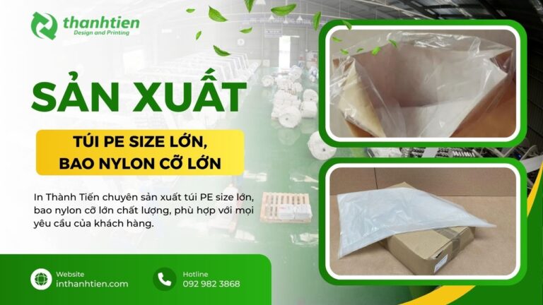 Xưởng Túi PE size lớn