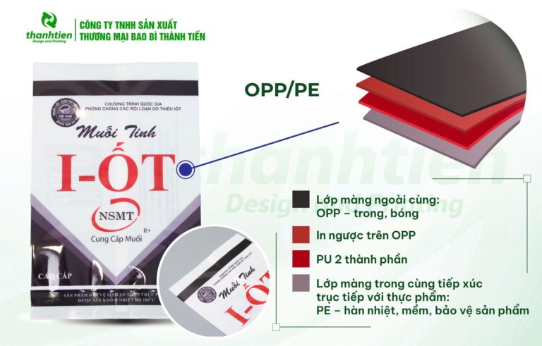 Cấu tạo bao bì opp/pe