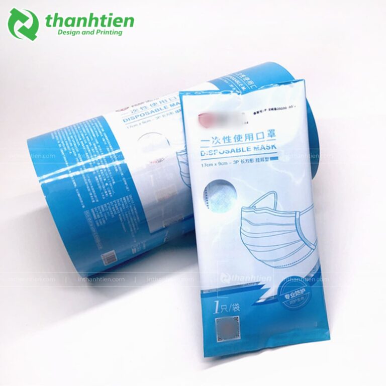 Cuộn màng túi đựng khẩu trang
