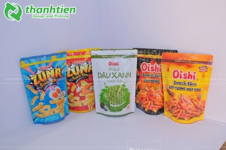 In ấn bao bì snack chuyên nghiệp