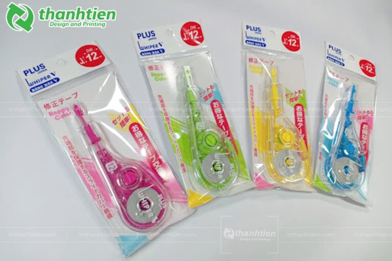 In ấn bao bì văn phòng phẩm