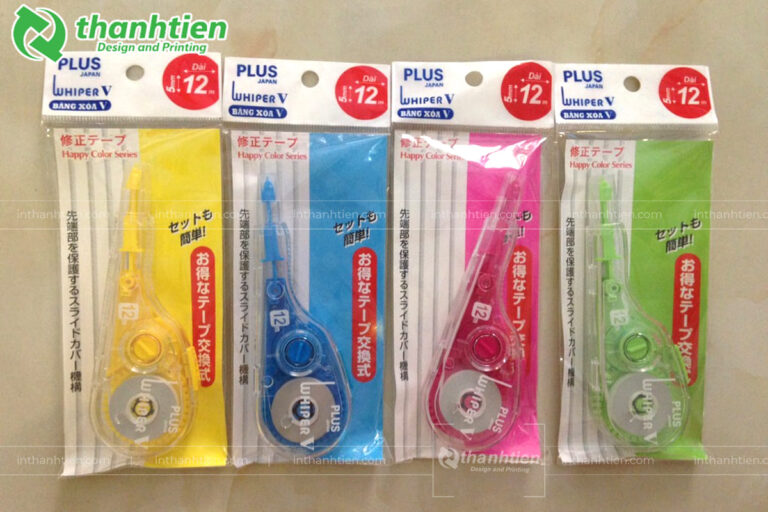 Mẫu bao bì văn phòng phẩm đẹp